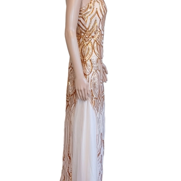 Great Gatsby Art Deco Sequined Dress - Picture 9 of 12